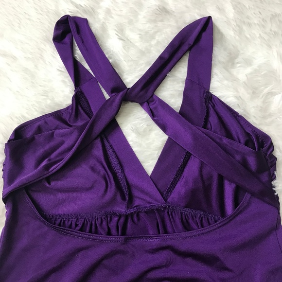 Purple Urban Behaviour Shirt/Mini Dress - Picture 6 of 6